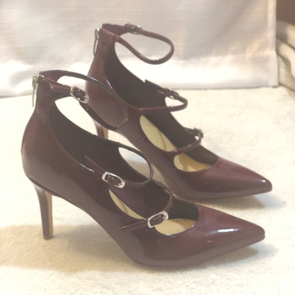 Deep Red/Maroon Heels - Picture 5 of 8